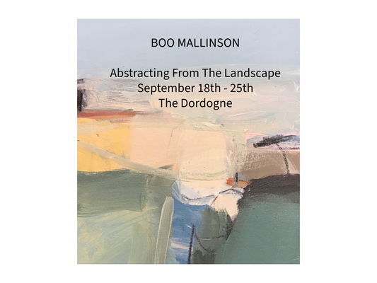 Acrylic Painting with Boo Mallinson in FRANCE September 18 -25th